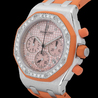 Audemars Piguet Royal Oak Offshore Orange Chrono Lady 25986CK Pink Dial Diamonds Bezel